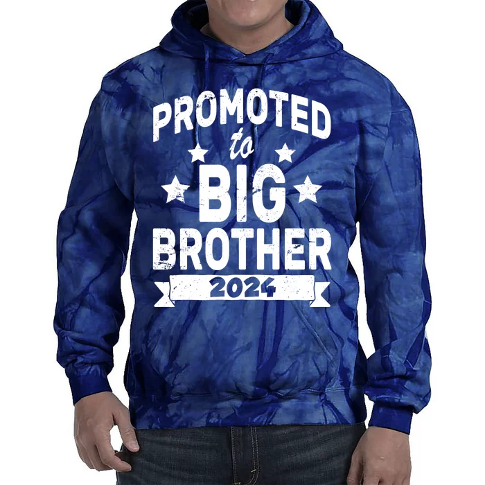 Promoted To Big Brother 2024 Tie Dye Hoodie