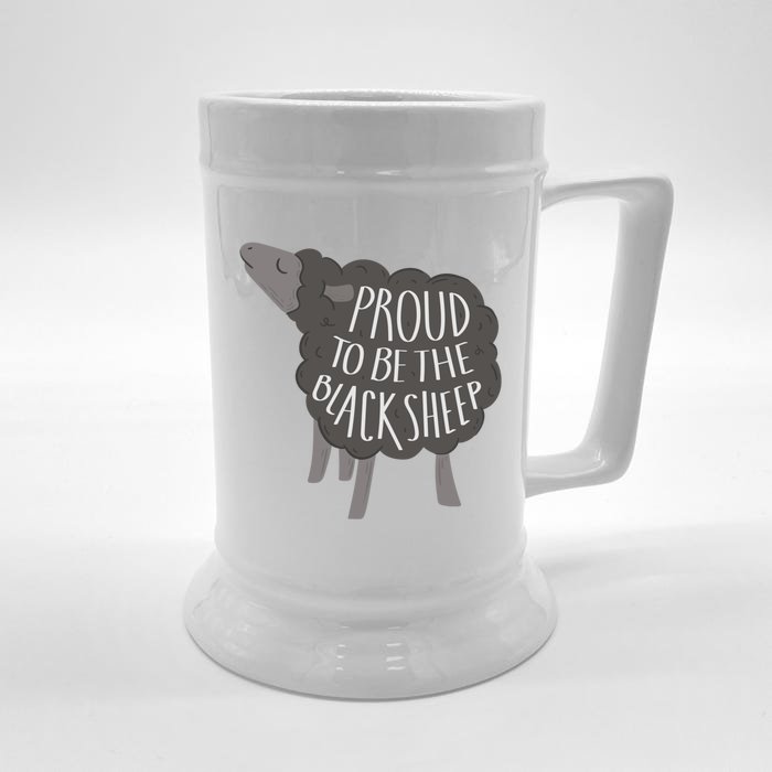 Proud To Be The Black Sheep Gift Front & Back Beer Stein