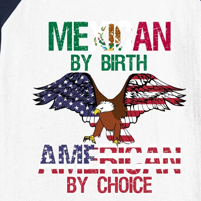 Proud To Be A Mexican American Gift Baseball Sleeve Shirt