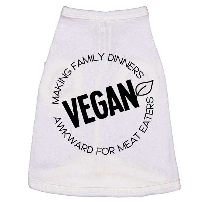 Proud To Be Vegan Doggie Tank