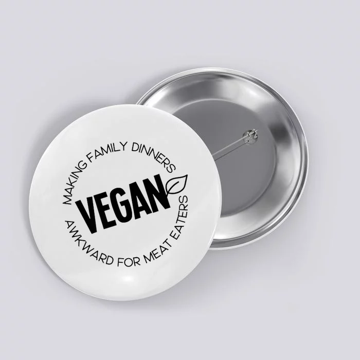 Proud To Be Vegan Button