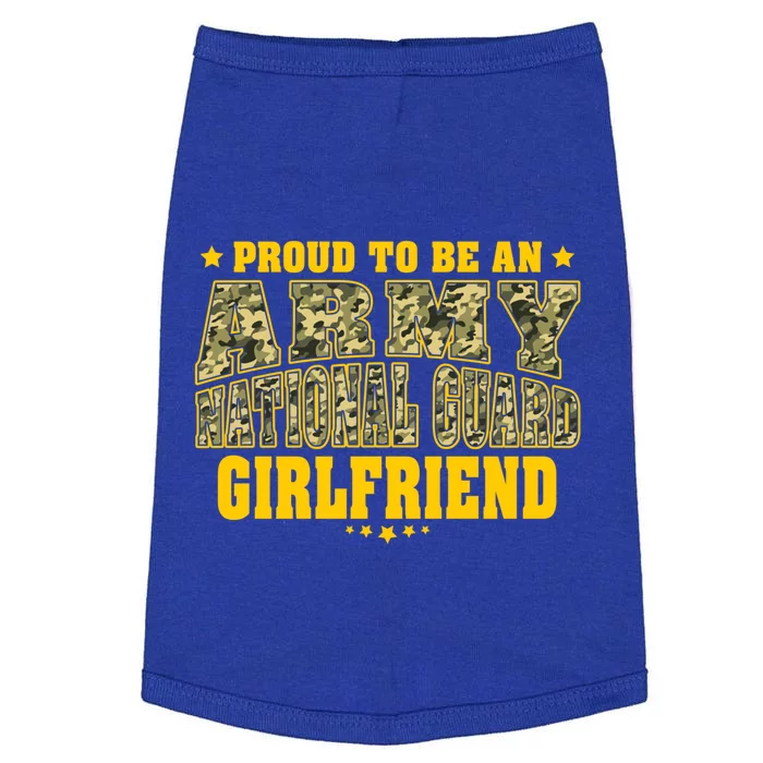 Proud To Be An Army National Guard Friend Military Lover Gift Doggie Tank