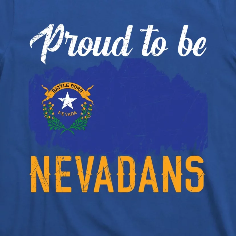 Proud To Be Nevadans Usa America Nevadians I Love Nevada Cute Gift T-Shirt