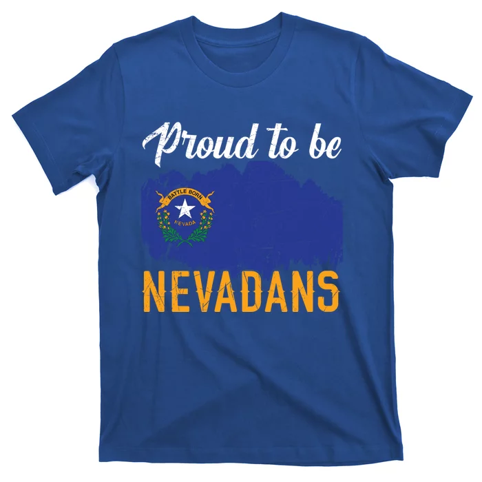 Proud To Be Nevadans Usa America Nevadians I Love Nevada Cute Gift T-Shirt