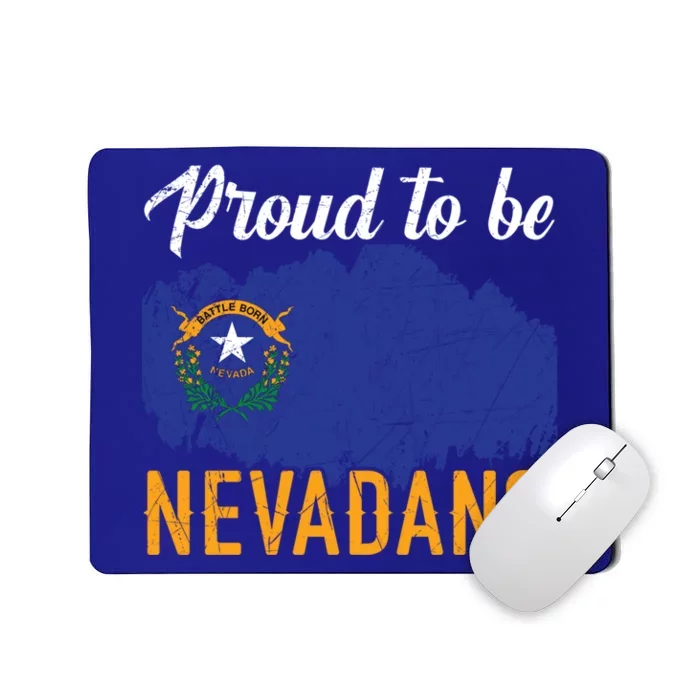 Proud To Be Nevadans Usa America Nevadians I Love Nevada Cute Gift Mousepad