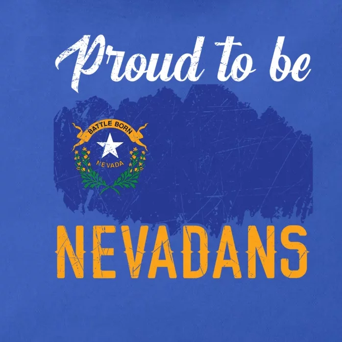 Proud To Be Nevadans Usa America Nevadians I Love Nevada Cute Gift Zip Tote Bag