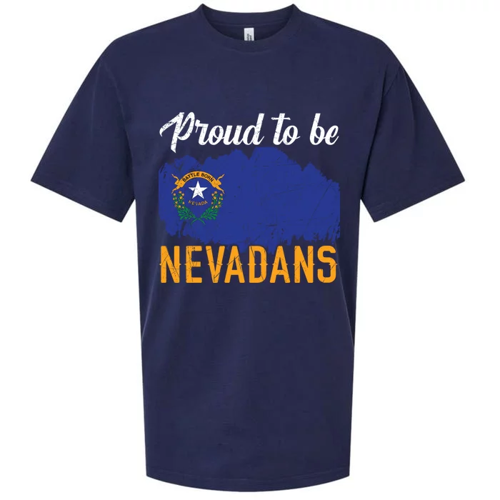 Proud To Be Nevadans Usa America Nevadians I Love Nevada Cute Gift Sueded Cloud Jersey T-Shirt