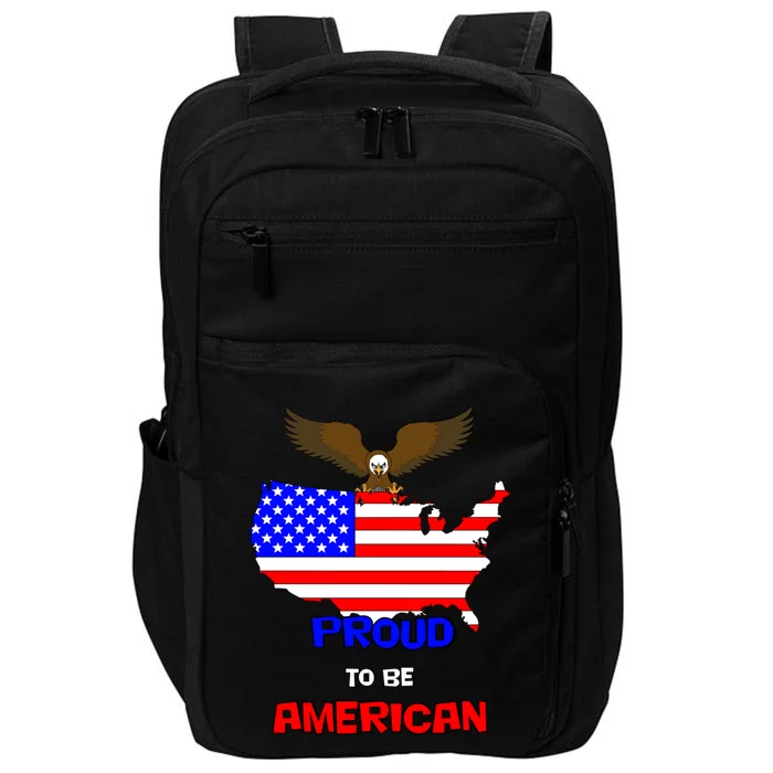 Proud To Be American Gift Impact Tech Backpack