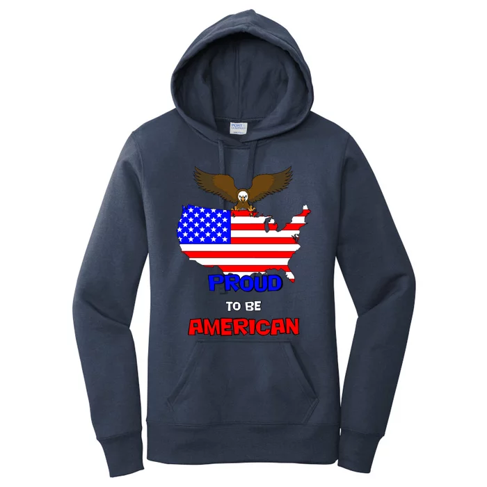 Proud To Be American Gift Women's Pullover Hoodie