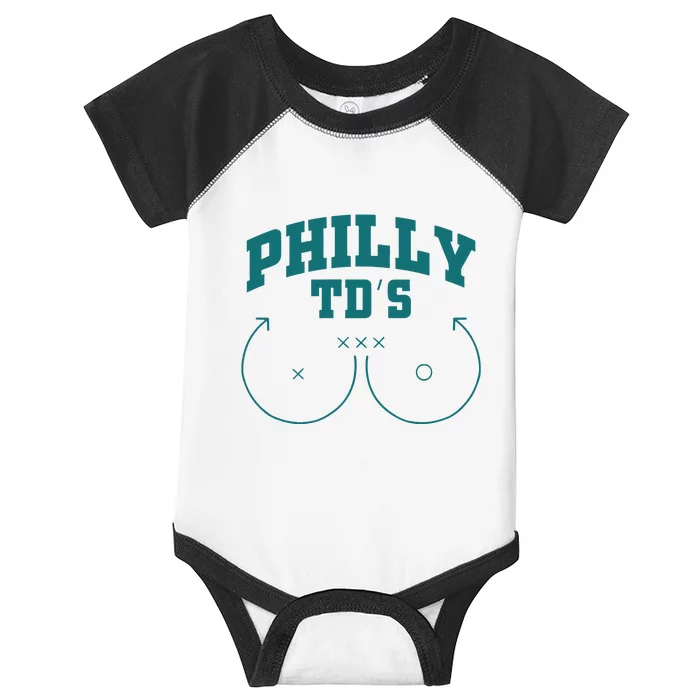 Phily Tds Boobs Infant Baby Jersey Bodysuit