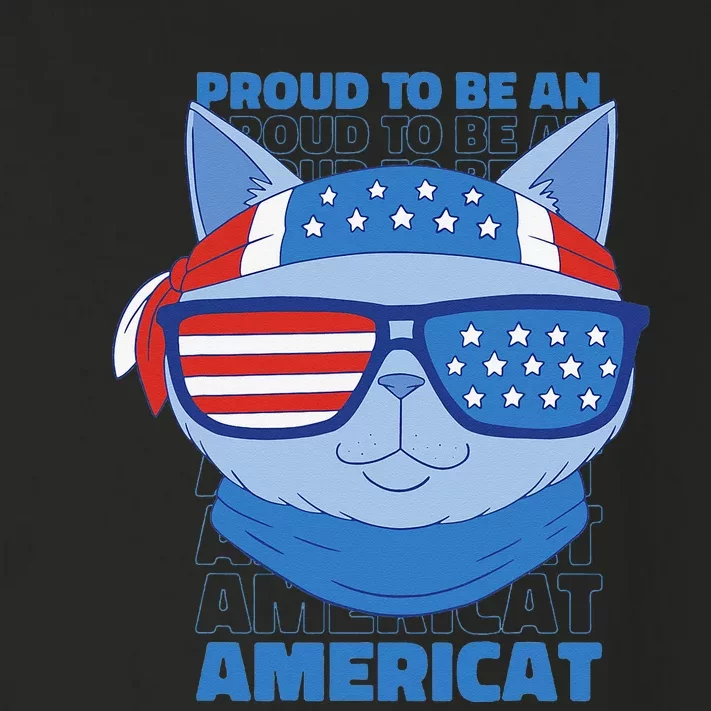 Proud To Be An Americat 4th Of July Americat US Flag Toddler Long Sleeve Shirt