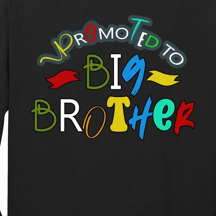 Promoted To Big Brother Est. 2024 / Soon To Be Big Brother Long Sleeve Shirt