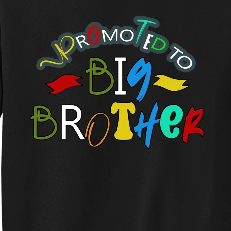 Promoted To Big Brother Est. 2024 / Soon To Be Big Brother Tall Sweatshirt