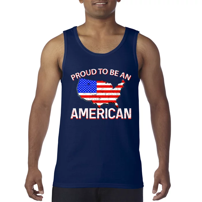 Proud To Be An American Tank Top