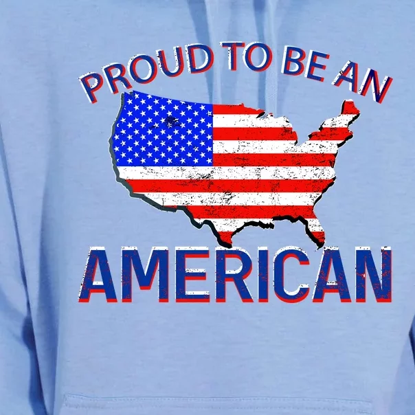 Proud To Be An American Unisex Surf Hoodie