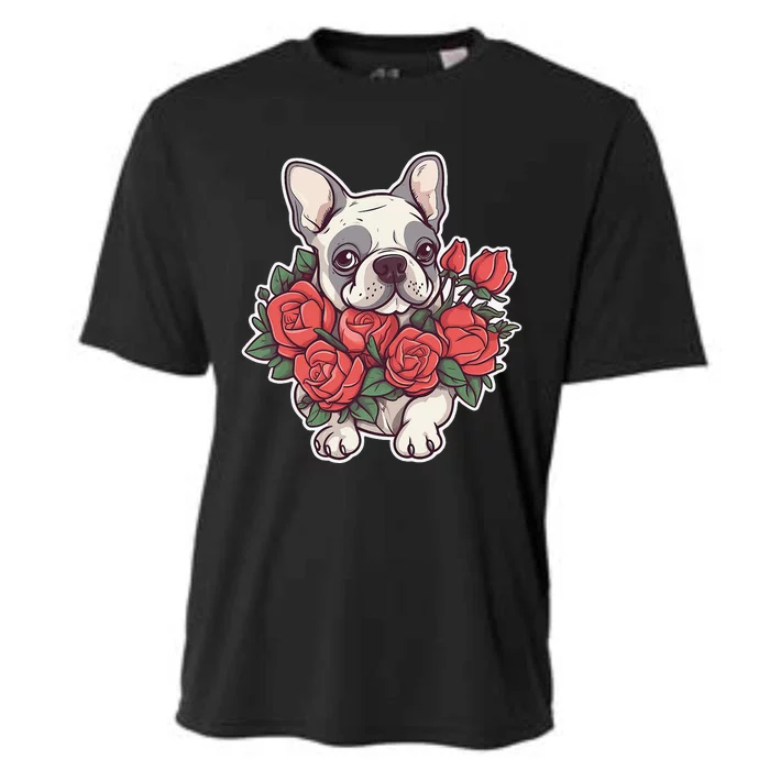 Proud To Be A Frenchie Lover Cooling Performance Crew T-Shirt