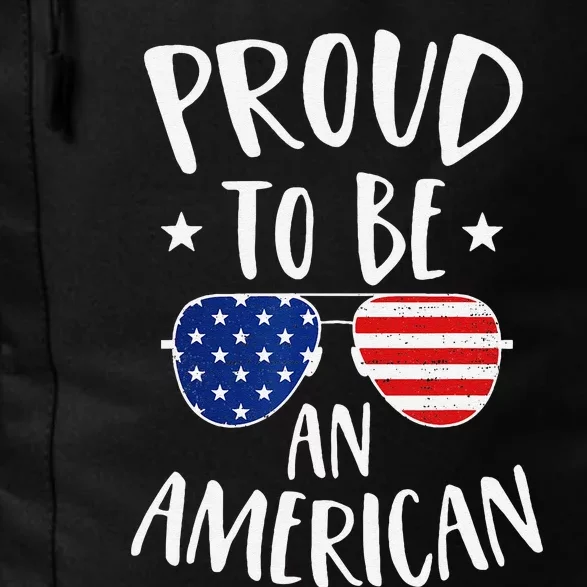 Proud to Be an American 4th of July Patriotic Daily Commute Backpack