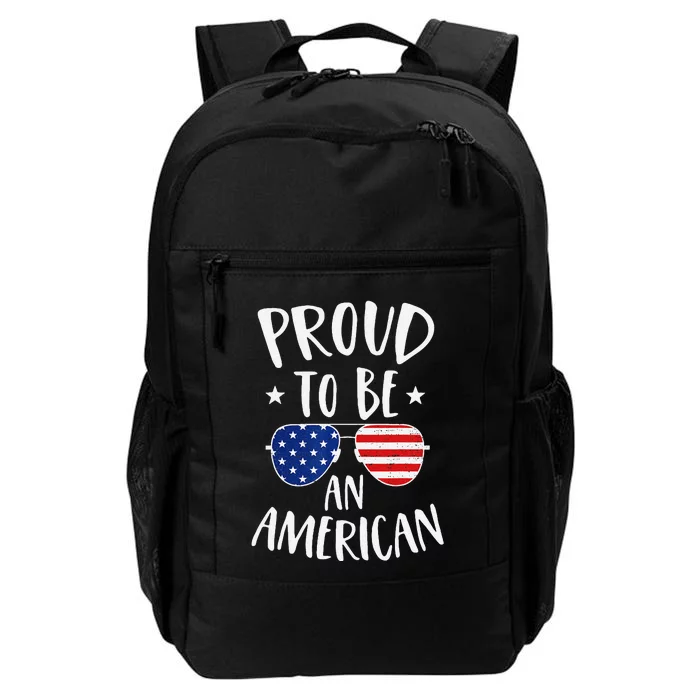 Proud to Be an American 4th of July Patriotic Daily Commute Backpack