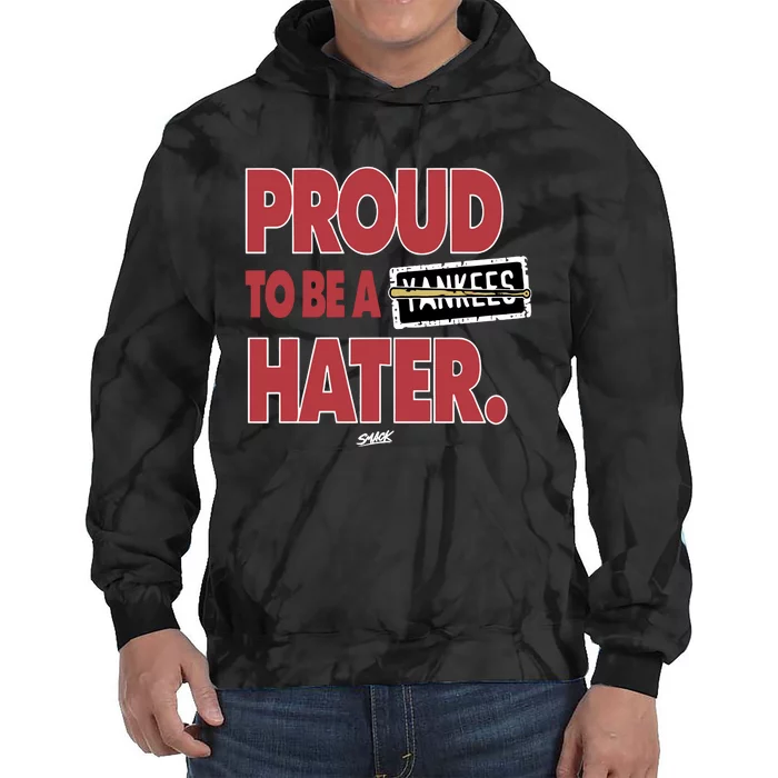 Proud To Be A Hater For Boston Baseball Fans Tie Dye Hoodie