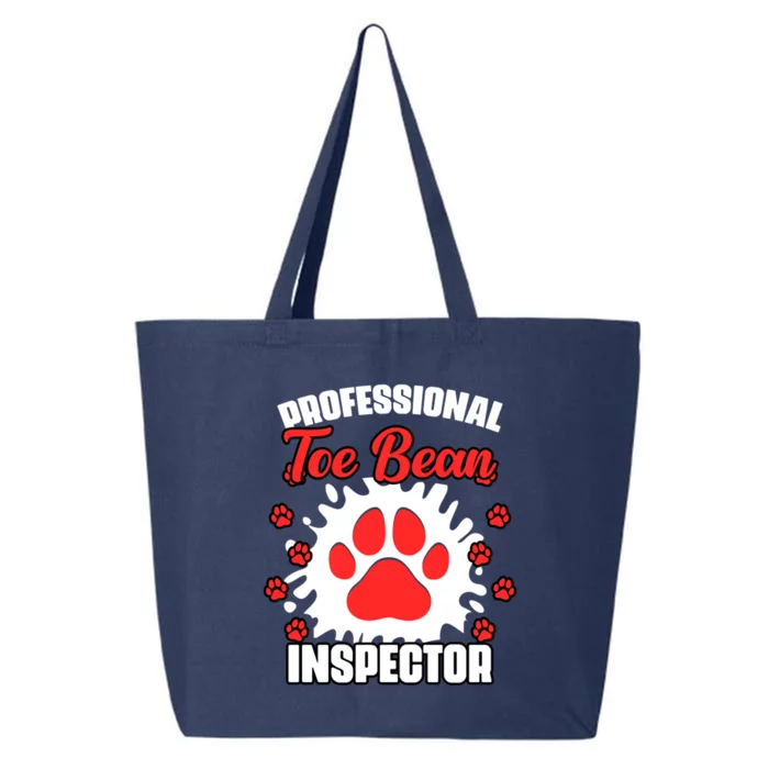 Professional Toe Bean Inspector Funny Veterinary Medicine Great Gift 25L Jumbo Tote