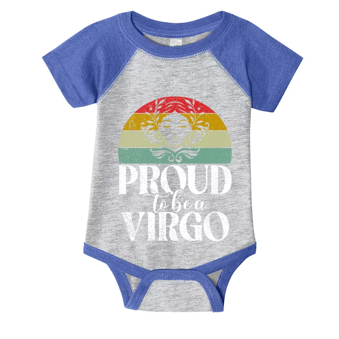 Proud To Be A Virgo Gift Infant Baby Jersey Bodysuit