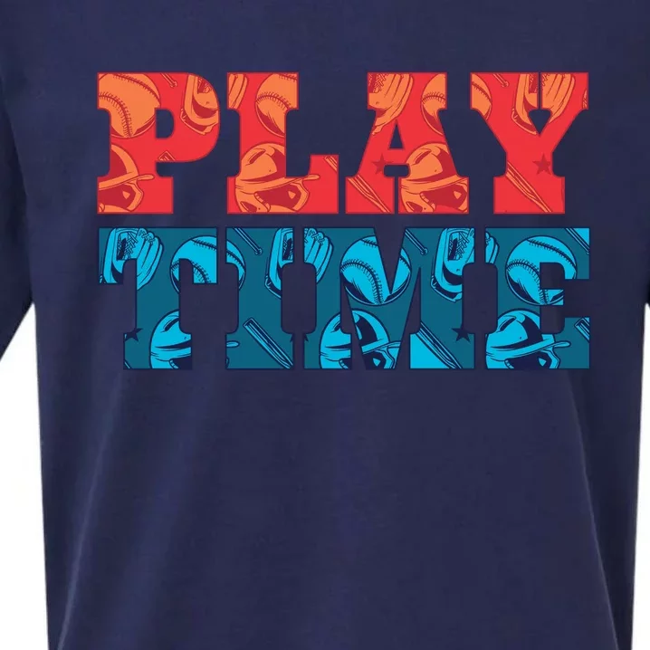 Play Time Baseball Sueded Cloud Jersey T-Shirt