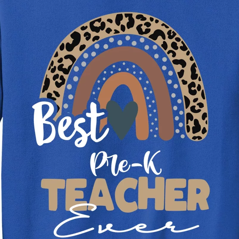 Pregiftk Teacher Boho Rainbow Teacher Appreciation Cool Gift Sweatshirt