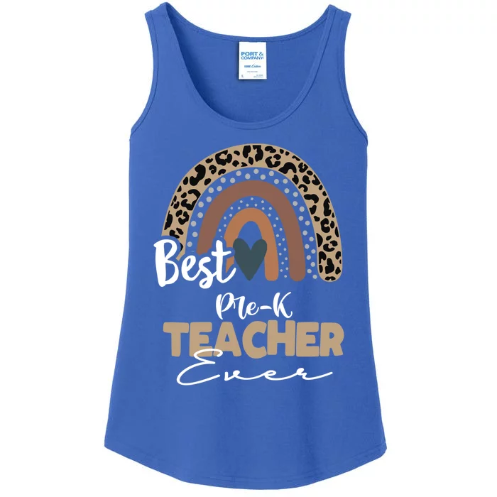 Pregiftk Teacher Boho Rainbow Teacher Appreciation Cool Gift Ladies Essential Tank