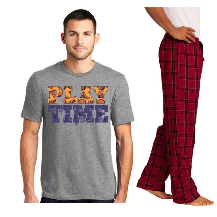 Play Time Basketball Pajama Set