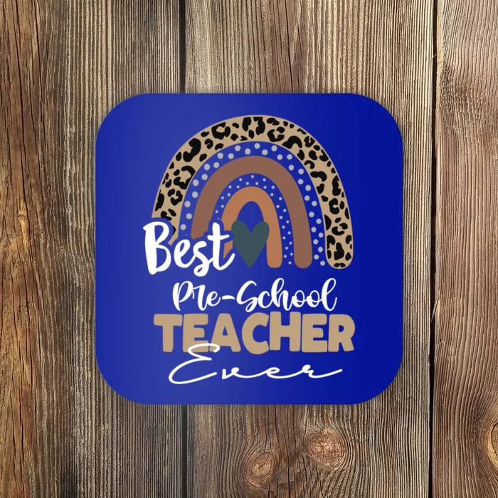 Pregiftschool Teacher Boho Rainbow Teacher Appreciation Gift Coaster