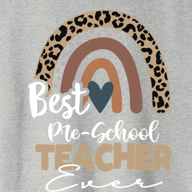 Pregiftschool Teacher Boho Rainbow Teacher Appreciation Gift Women's Crop Top Tee