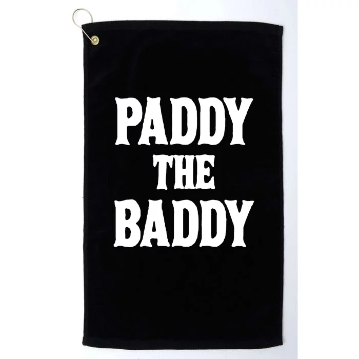 Paddy The Baddy Apparel Platinum Collection Golf Towel