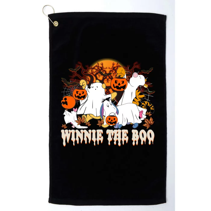 Pooh The Boo Ghost Horror Halloween Boo To You Platinum Collection Golf Towel