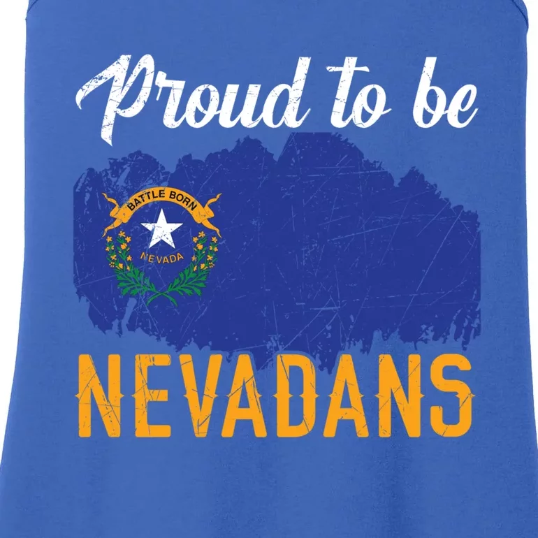 Proud To Be Nevadans Usa America Nevadians I Love Nevada Cool Gift Ladies Essential Tank