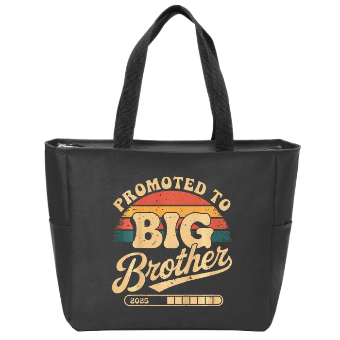 Promoted To Big Brother 2025 Im Going To Be Big Brother Zip Tote Bag