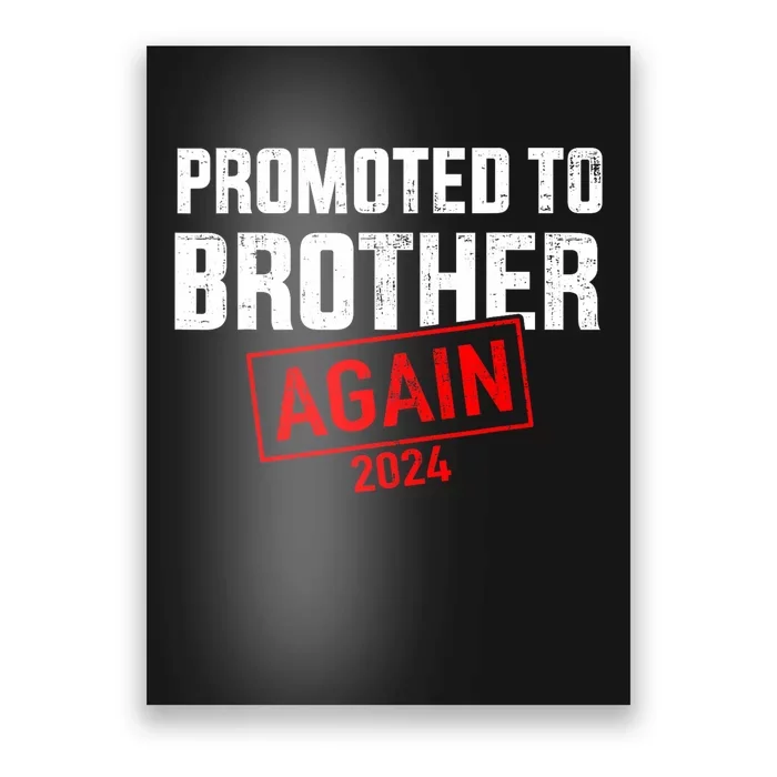 Promoted To Big Brother 2024 Again For New Baby Shower Poster