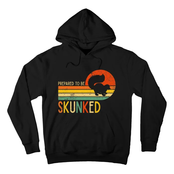 Prepare To Be Skunked Cribbage Lovers Vintage Cribbage Game Hoodie