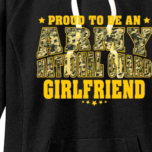 Proud To Be An Army National Guard Friend Military Lover Gift Women's Fleece Hoodie