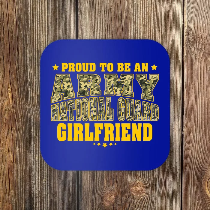 Proud To Be An Army National Guard Friend Military Lover Gift Coaster