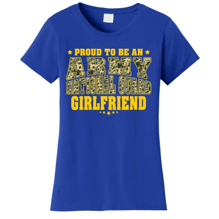 Proud To Be An Army National Guard Friend Military Lover Gift Women's T-Shirt