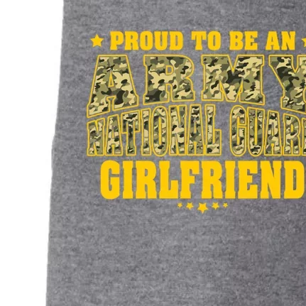 Proud To Be An Army National Guard Friend Military Lover Gift Doggie 3-End Fleece Hoodie