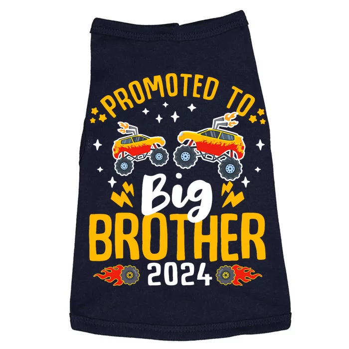 Promoted To Big Brother 2024 Monster Truck Boy Doggie Tank