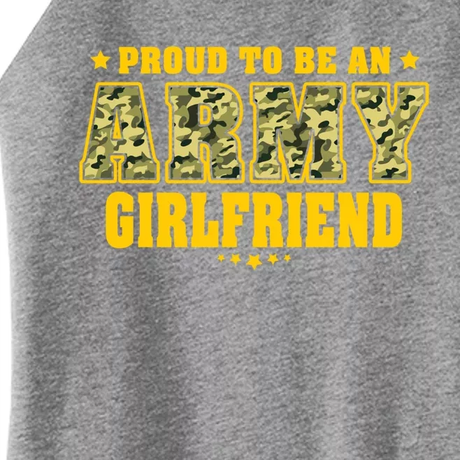 Proud To Be An Army Friend Camo Pride Military Couple Gift Women’s Perfect Tri Rocker Tank