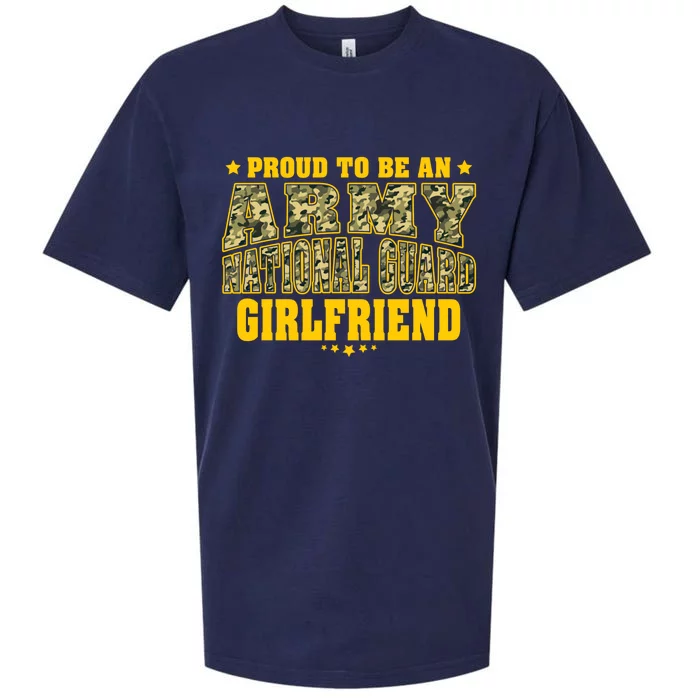 Proud To Be An Army National Guard Friend Military Lover Gift Sueded Cloud Jersey T-Shirt