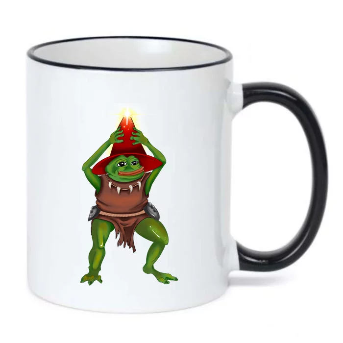 Pepe The Bullywug Black Color Changing Mug