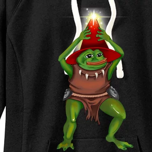 Pepe The Bullywug Women's Fleece Hoodie