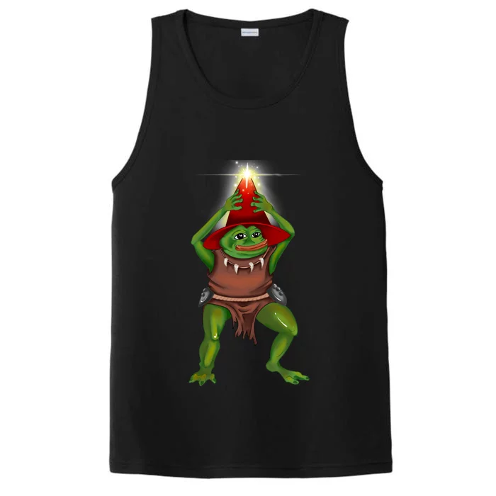 Pepe The Bullywug Performance Tank