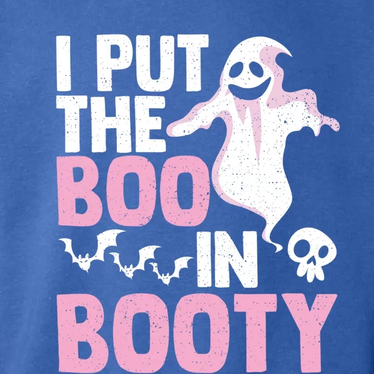 Put The Boo In Booty Funny Halloween Ghost Lover Joke Fan Gift Toddler Hoodie