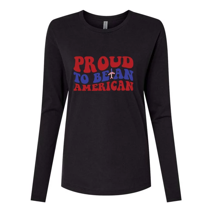 Proud To Be An American Memorial Day Gift Womens Cotton Relaxed Long Sleeve T-Shirt