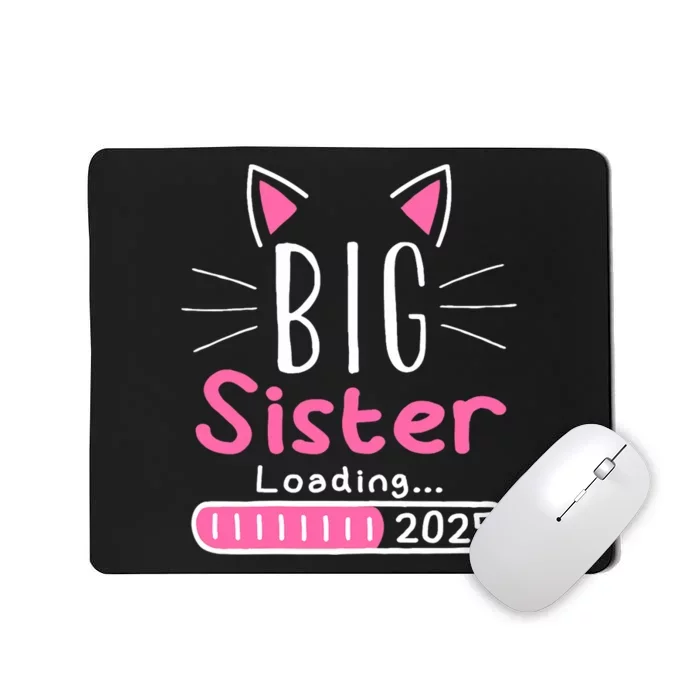 Promoted To Big Sister 2025 Im Going To Be A Big Sister 2025 Mousepad